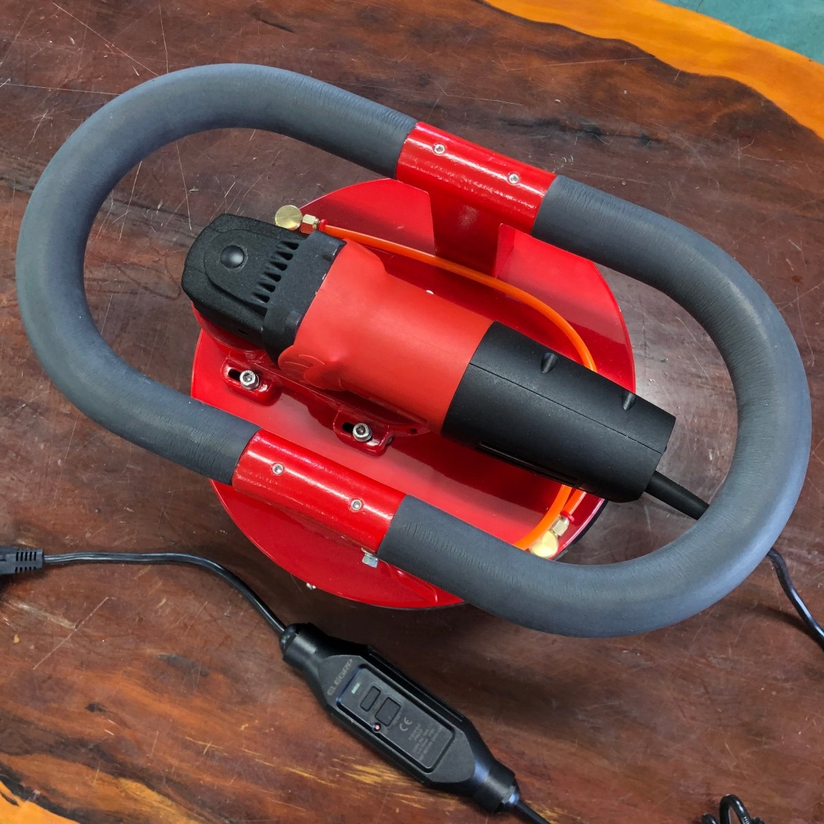 NB10 Compact 3-Head Planetary Stone Polisher for Fabrication and Restoration