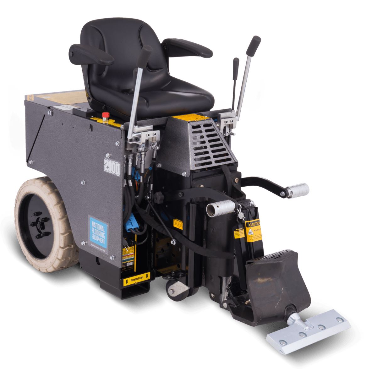 National Flooring Equipment 2900 Ride-on Floor Scraper Machine for Efficient VCT and Soft/Hard Goods Removal