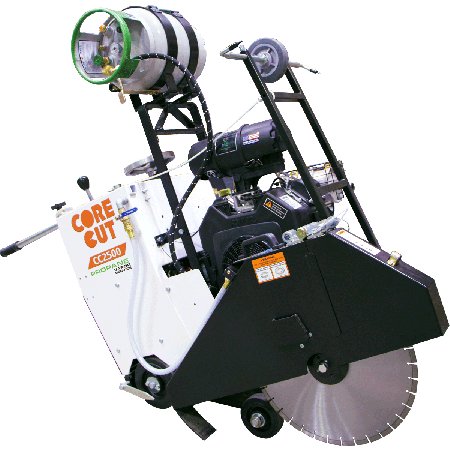 Powerful and Compact CC2525KCP Propane Walk - Behind Saw with Multiple Blade Capacities