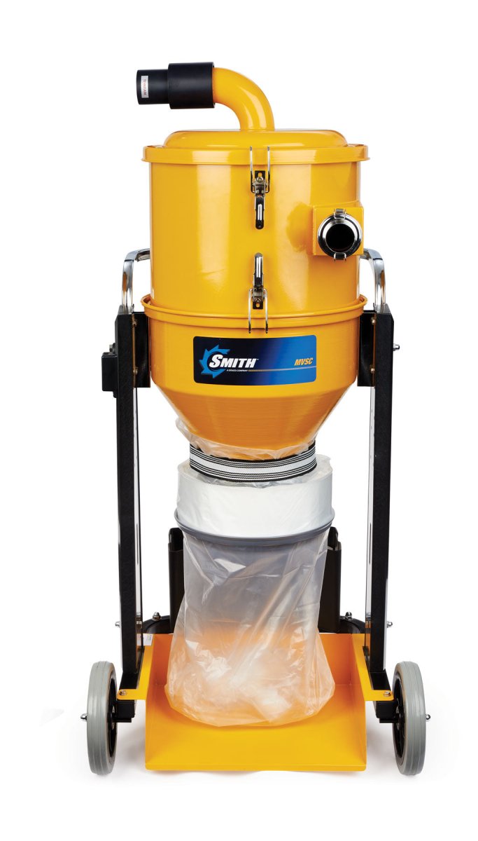 MVSC Continuous Bag Debris Separator: Extend Vacuum Filter Life