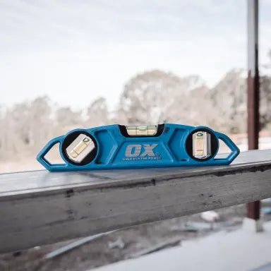 OX Pro 9/230MM Torpedo Level: Compact, Durable & Accurate