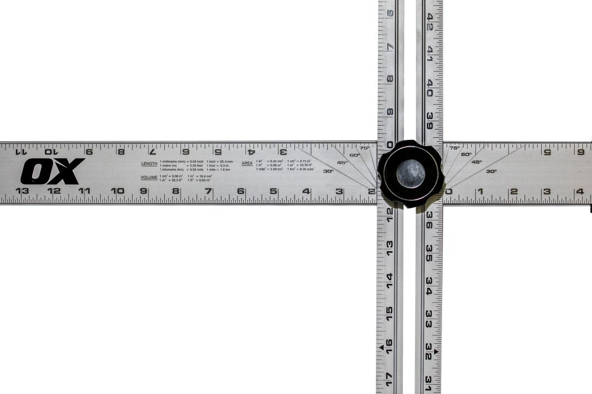Imperial Ox Pro Adjustable T-Square with Flexible Angle and Sturdy Design