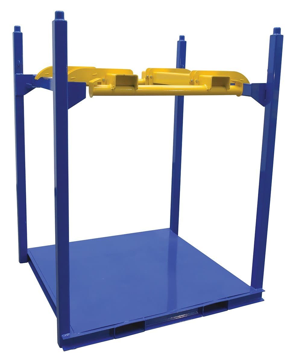 High - Quality Steel Bulk Bag Lifter and Rack Set for Industrial Use