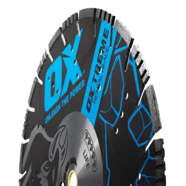 Ox Ultimate OXTreme Multi-Purpose Cutting Blade for Asphalt, Concrete & More