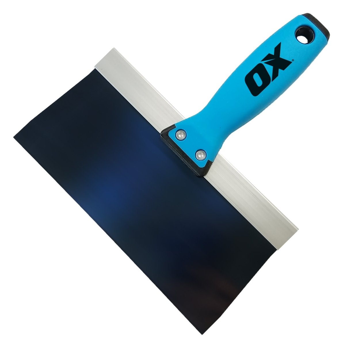 Professional Ox Blue Steel Drywall Taping Knife with Ox Comfort Grip