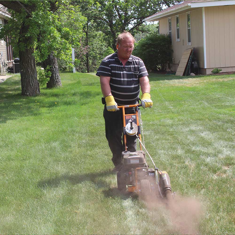 Honda GX160 Powered Brave Wire Installer for 2 - 4 Inches Depth Trenching and Wire Installation