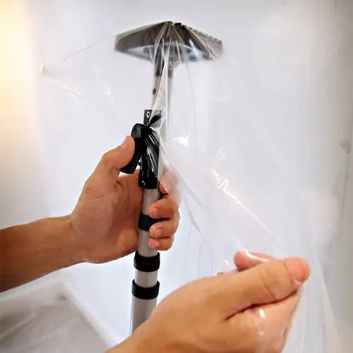 Trimaco E-Z Up® Dust Containment Sheeting Pole - 12 Feet, Pack of 4 with 2 Pieces Each for Construction Dust Barrier