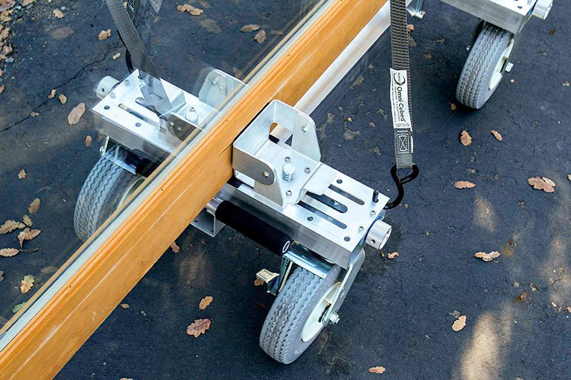Terra Trek™ Heavy - Duty All - Terrain Glass Transport Cart with 750 - Pound Capacity