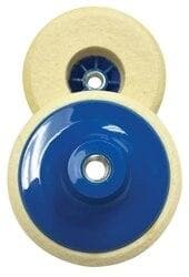 The Weha High - Quality 5 - Inch Diameter by 1 - Inch Thick Medium Density Felt Wheel with 5/8 - 11 Thread for Stone Polishing