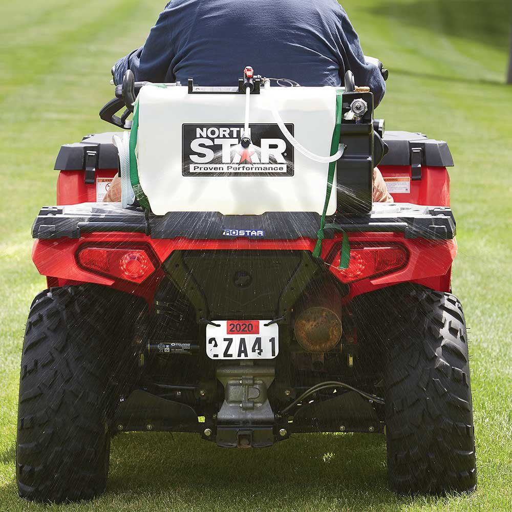 NorthStar 16-Gallon 2.2 GPM ATV Boomless Broadcast and Spot Sprayer