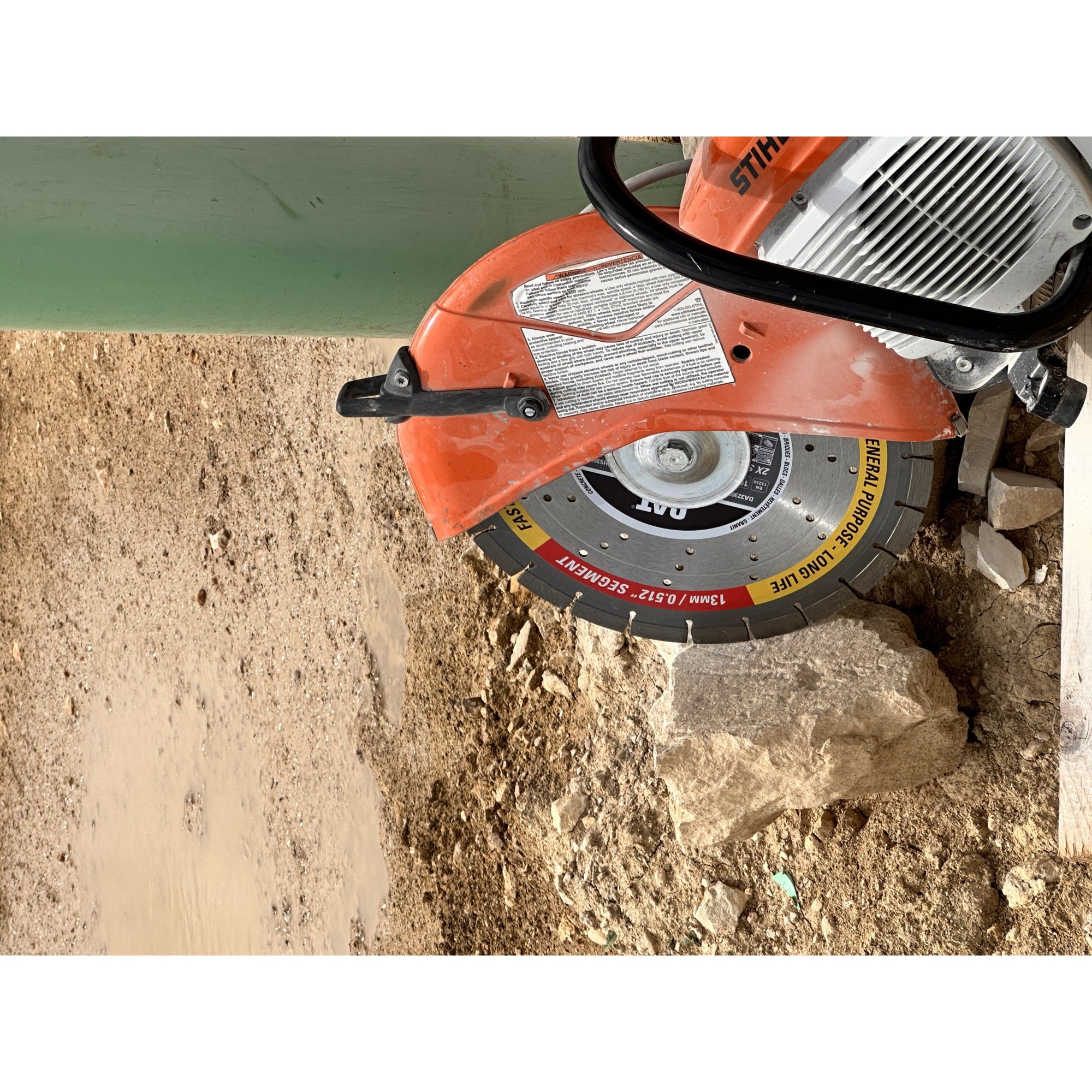 CAT Brand 14-Inch General-Purpose Diamond Saw Blade with Free Shipping for Cutting Various Hard Materials