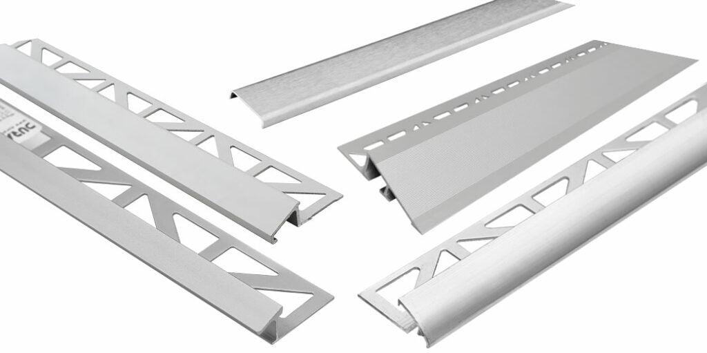Dural's 8mm Universal Width Transition and Wall Profiles for Floors