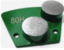 High - Performance Double Round Concrete Grinding Segments with 15mm Height