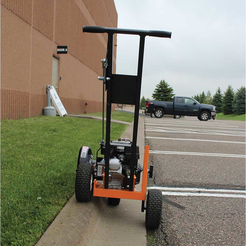 Brave Curb Lawn Edger with Sharp Star Blade and Honda GX160 Engine