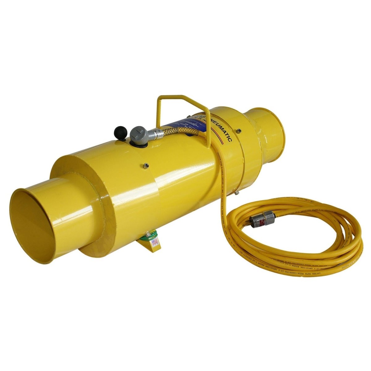 Explosion-Proof 8 Tornado Blower - TB-12-EXP with 1 HP, 110 Volt, 50/60 Hz Electric Motor
