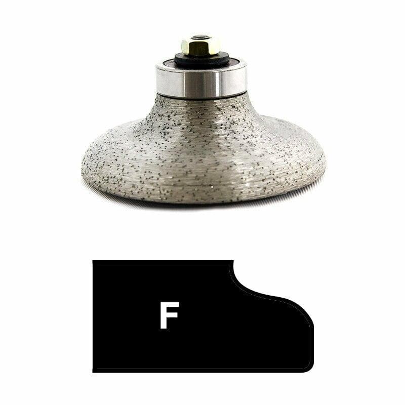 Ogee - Premium Dia-Plus Profile Router Bit for Granite, Marble, and Stone Countertop Edges