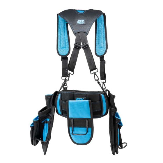 Professional OX Pro Dynamic Nylon Framer's Rig Set with Comfortable Suspenders
