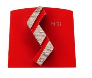 Single S Segments TC with Medium Bond and 16/20 Grit
