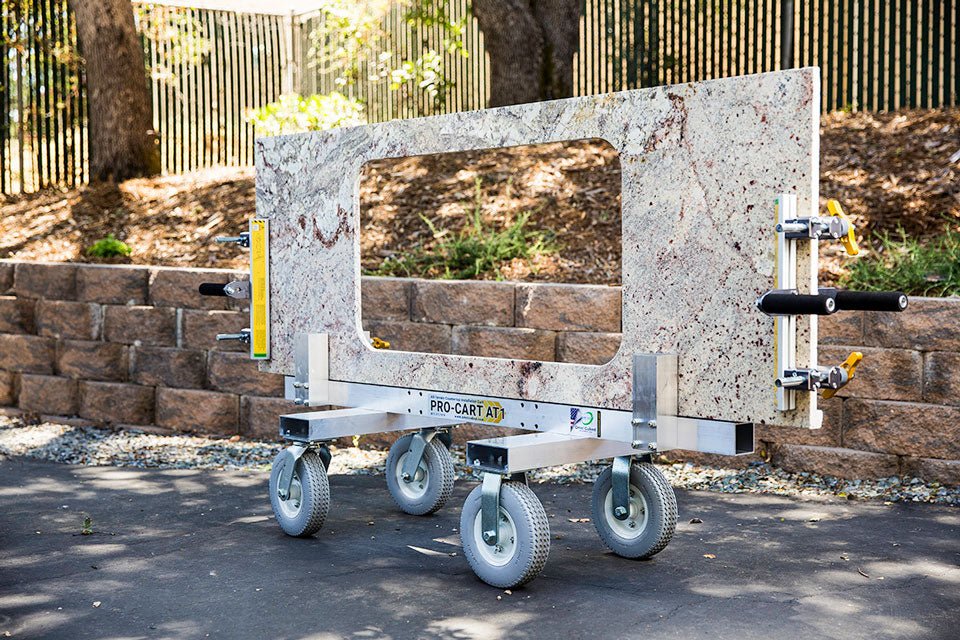 Omni Cubed Pro-Cart AT1: Lightweight, High-Capacity Stone Transport Cart