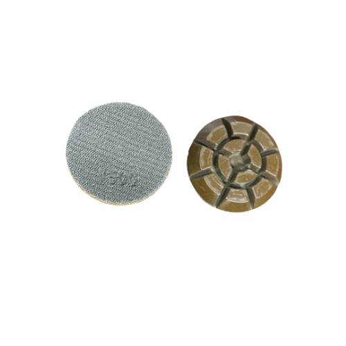 Discounted White and Dark Bulls Eye Polishing Pad for Marble and Stone Floors