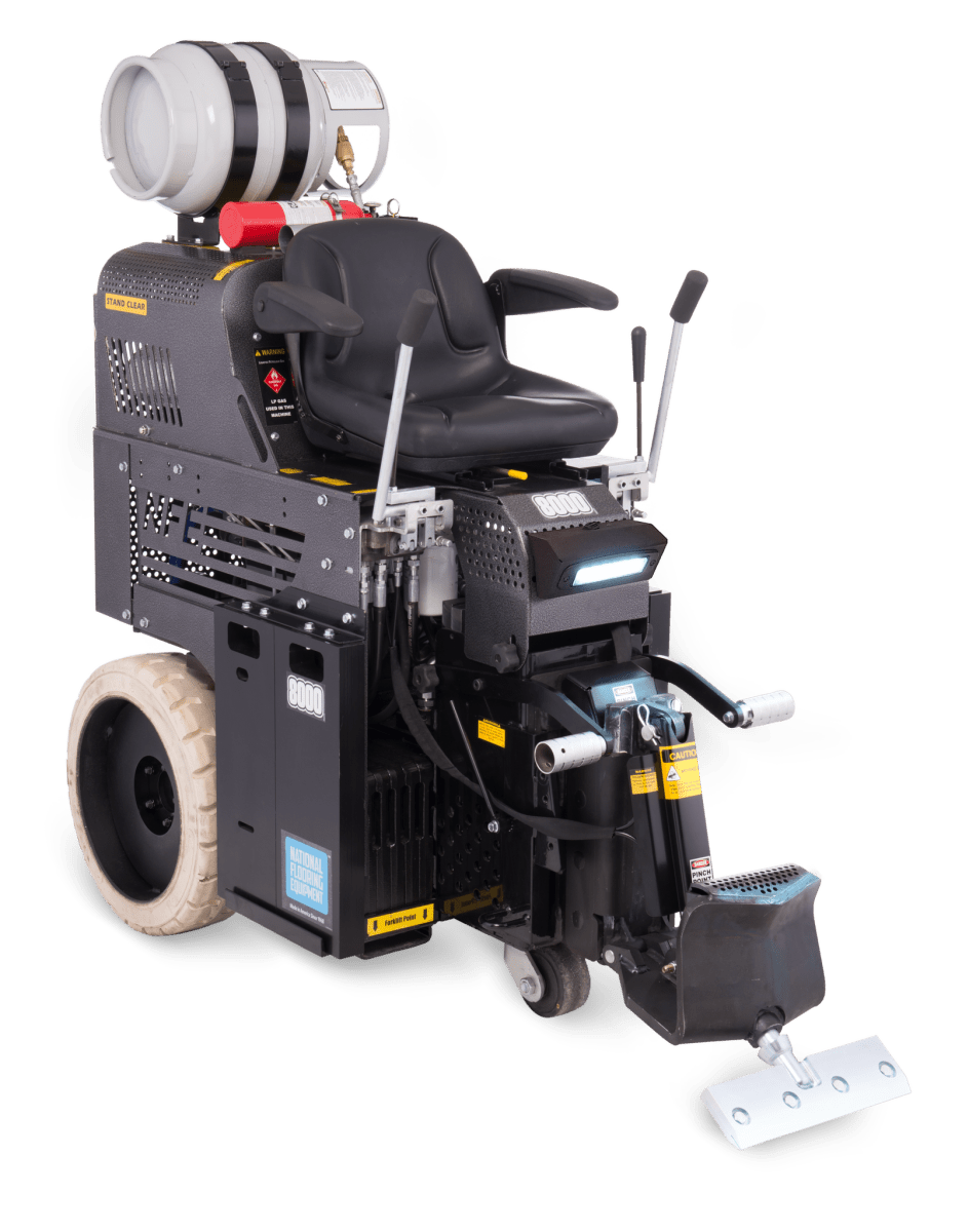 National Flooring Equipment's High - performance 8000 Propane - powered Ride - on Floor Scraper Machine
