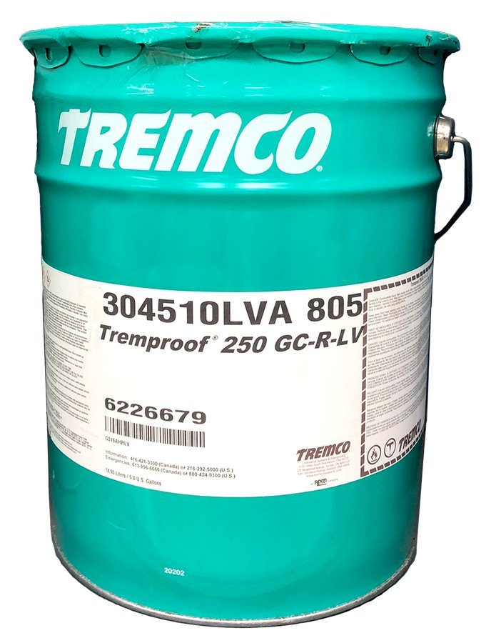 TREMproof® 250GC Waterproofing Membrane - 5 Gallon Container