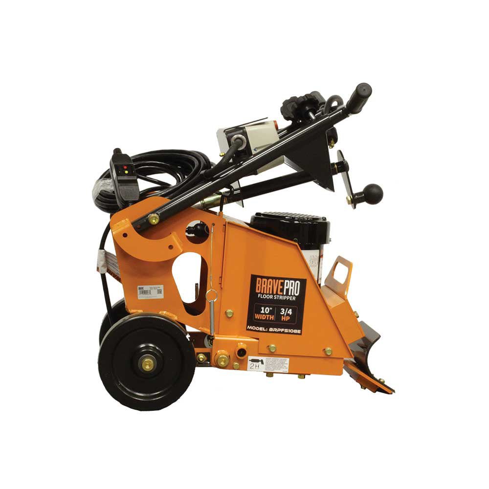 Brave Heavy-Duty Electric Floor Stripper with 10-In. Max Width