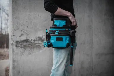 OX Ultimate Kevlar-Reinforced 3-Pocket Leather & Nylon Fastener Pouch for Tough Jobs