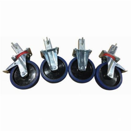 New-Style 8' Diameter Transport Cart Wheels Set of 4 with Metal A Frame Connection