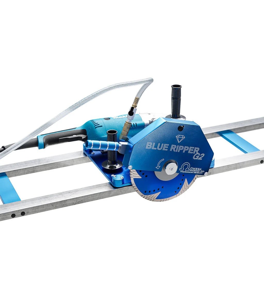 G2 Blue Ripper High - Performance Rail Saw for Stone Cutting