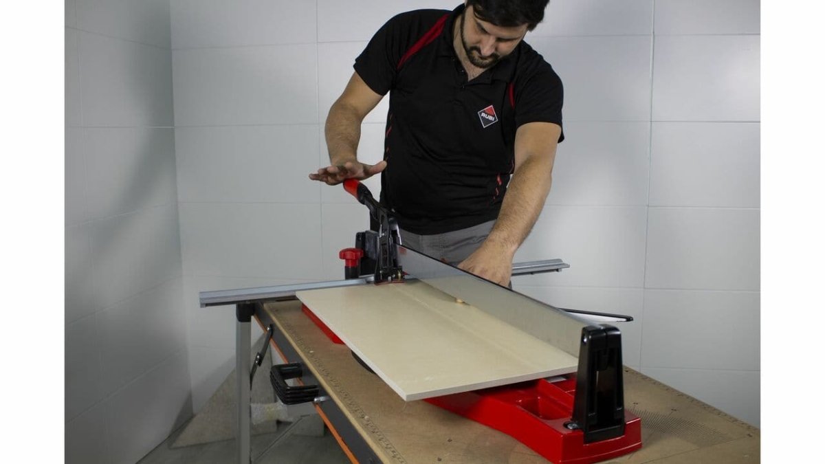 RUBI Professional TP-T Manual Single Guide Tile Cutters for Intensive Ceramic Tile Cutting