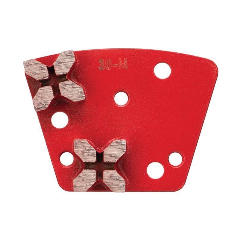 Double X Segments Trapezoid Bolt - On Abrasive Segments
