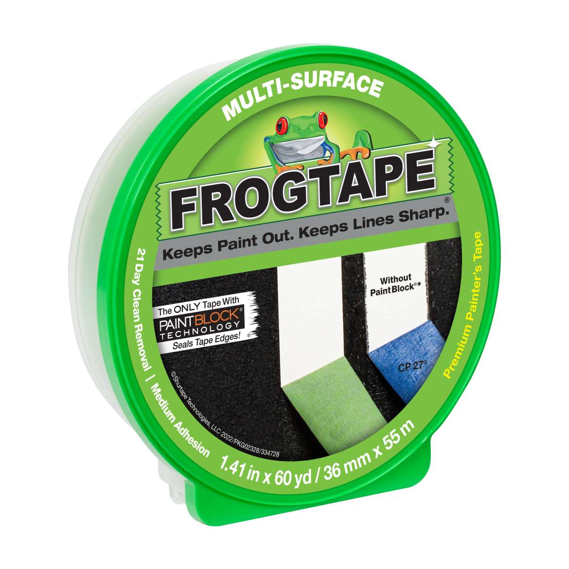 FrogTape® CF 120 Multi-Surface Premium Painter's Tape