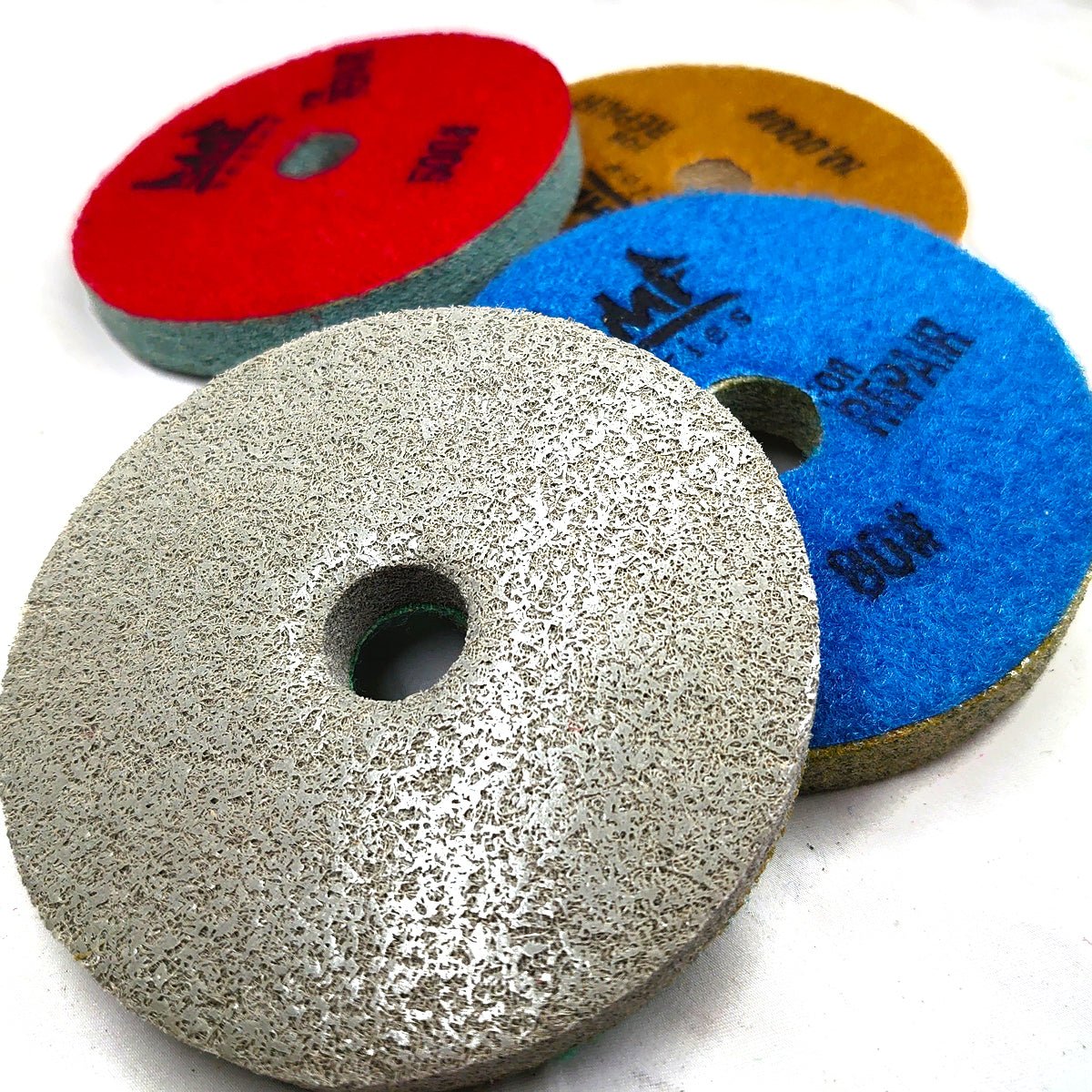 BMF™ Brand Wet/Dry Polishing Pads for the Repair and Restoration of Engineered Stone, Quartz, and Granite