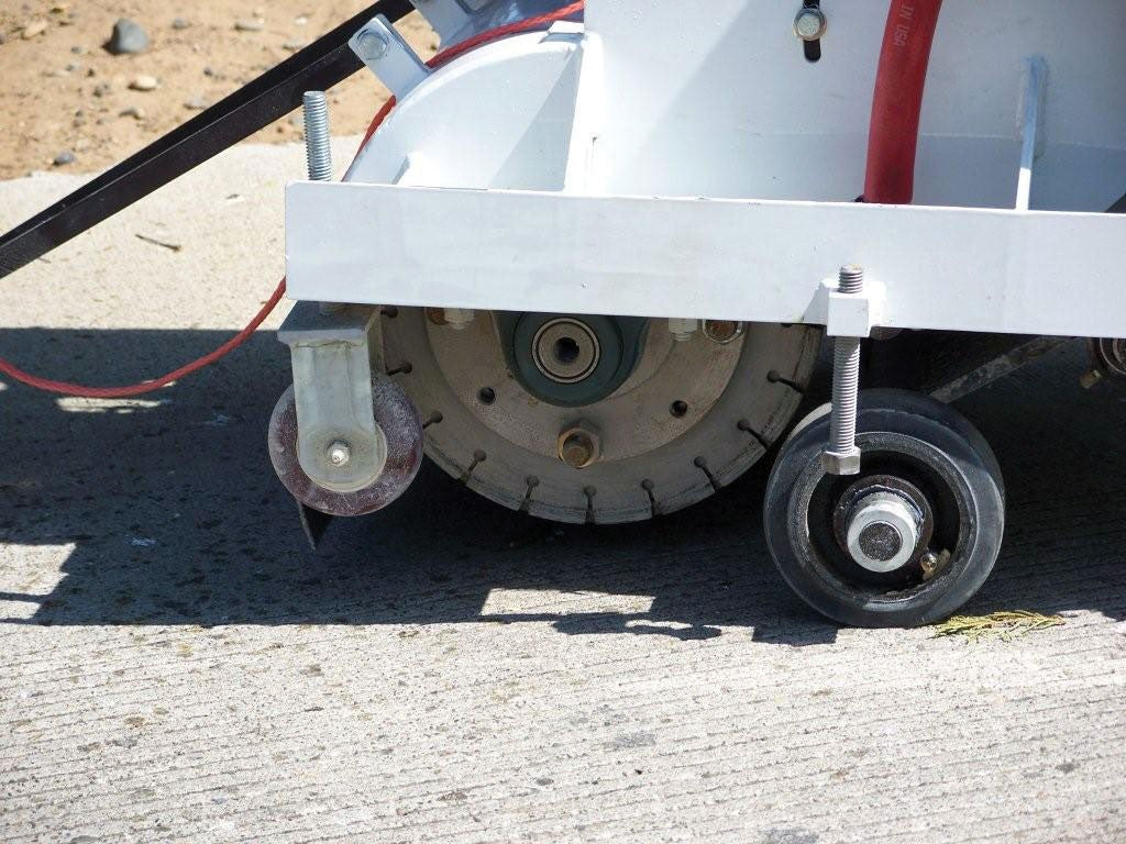 Powerful 30HP Electric Walk - Behind Compact Mini - Groover/Grinder