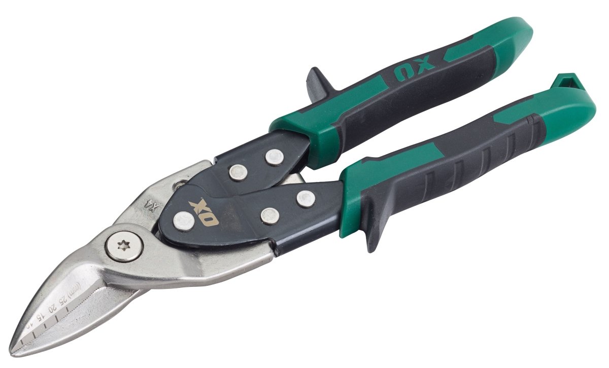 Ox Pro High - Performance Heavy - Duty Right - Handed Aviation Snips