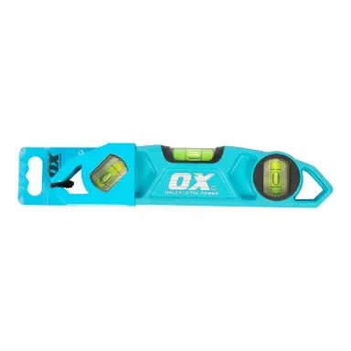 OX Pro 9/230MM Torpedo Level: Compact, Durable & Accurate