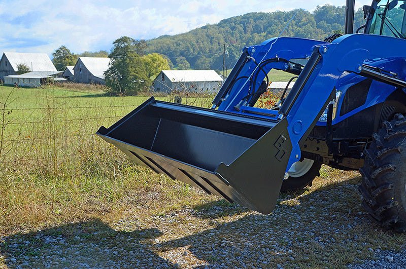 Blue Diamond Heavy - duty Upgrade Tractor Bucket with Solid Features