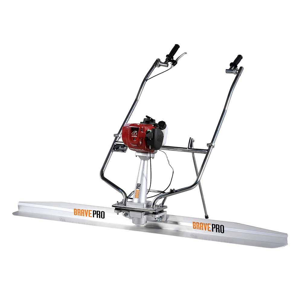 Honda GX35 Powered Brave Finishing Screed for Efficient Concrete Work