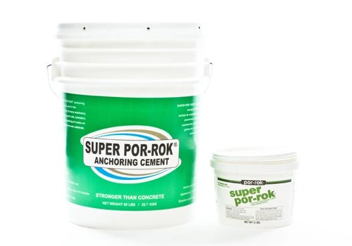 Premium Super Por-Rok® Cement - Ideal for Heavy - Duty Anchoring