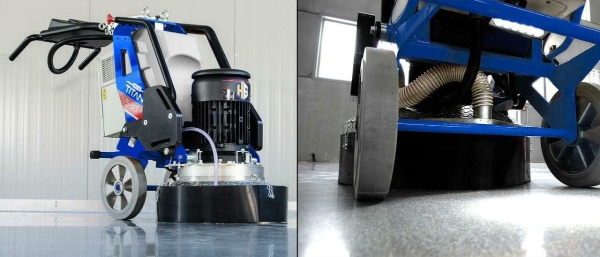 High-Performance Titan 530 Three-Phase Grinding and Polishing Machine