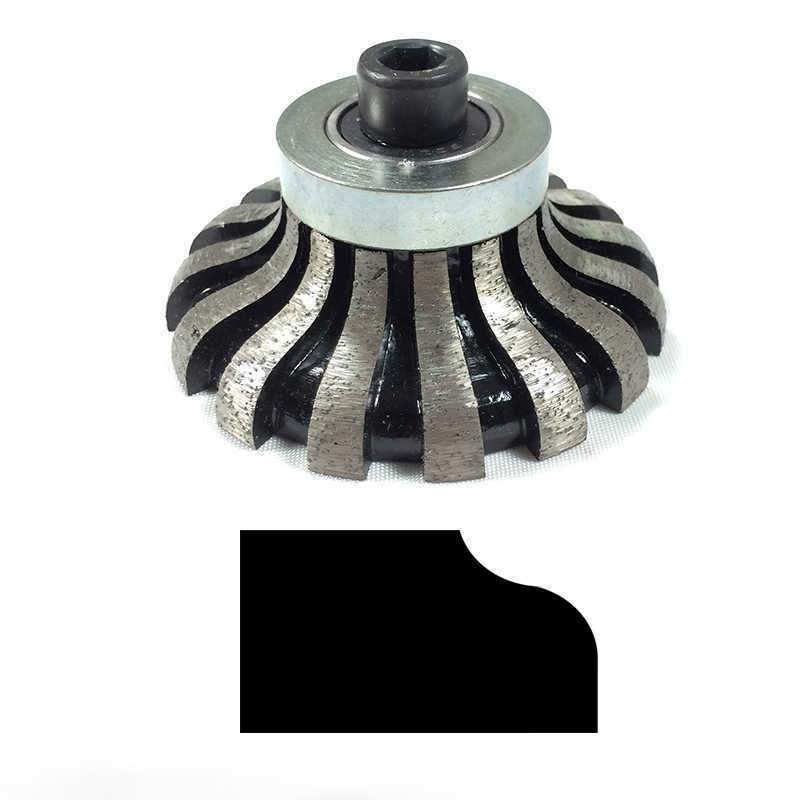 High - Quality Amigo Ogee Diamond Router Bit for Granite and Stone Edge Creation