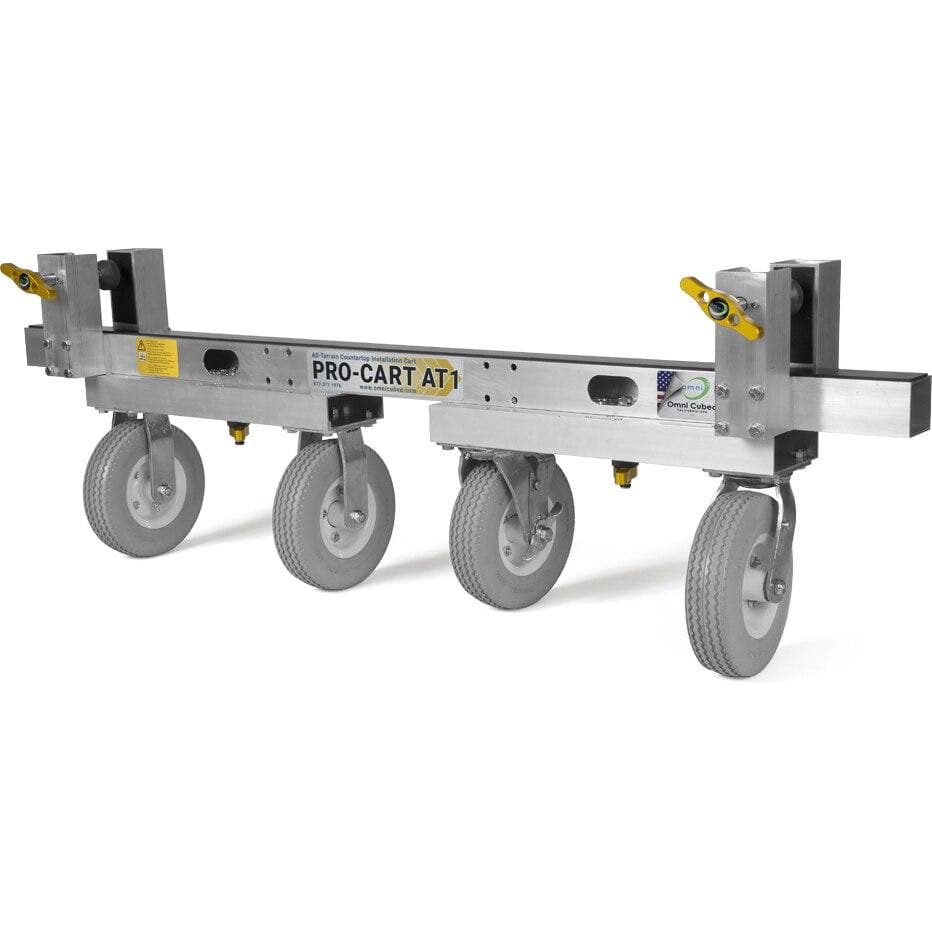 Omni Cubed Pro-Cart AT1: Lightweight, High-Capacity Stone Transport Cart