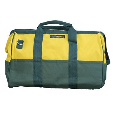 Stylish Green/Gold Buck Bag - 16 x 10 x 12 Dimensions