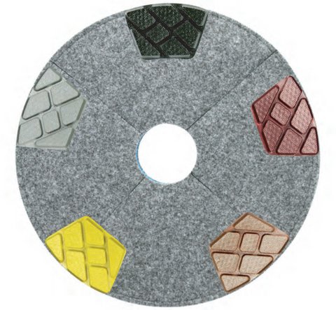 Eco - friendly Bonastre Professional Pads and Munich Resin - made Diamonds for Surface Restoration