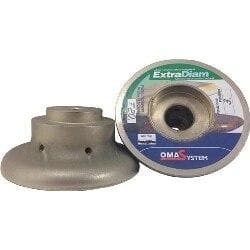 Oma F Ogee Router Bit Set with 2 cm and 3 cm Diameters for Stone Processing