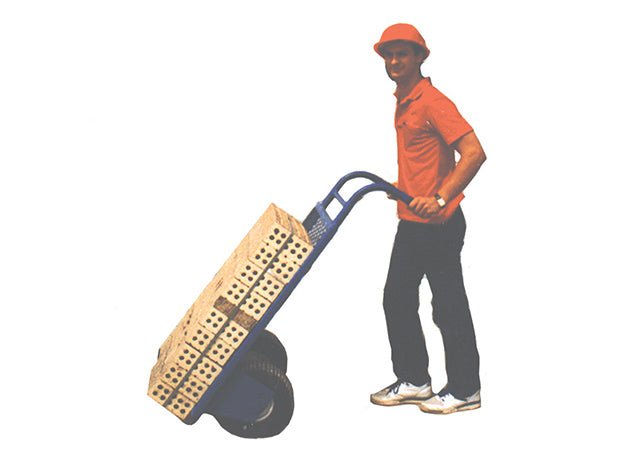 Star Industries Heavy - Duty Rough Terrain Carts for Moving Banded Bricks and Blocks