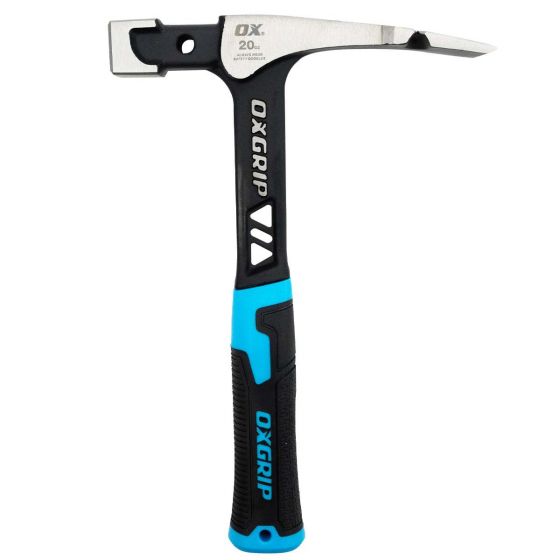 OX Professional 20-ounce Ultrastrike Heavy-Duty Brick Hammer for Tradesmen