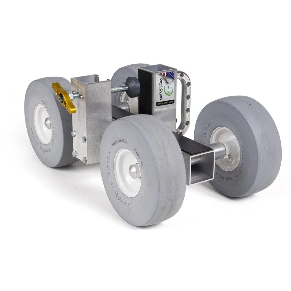Omni Cubed Professional Heavy - Duty 4 - Wheel Industrial Dolly for Granite and Stone Installation, Pro - Dolly HD2 Model