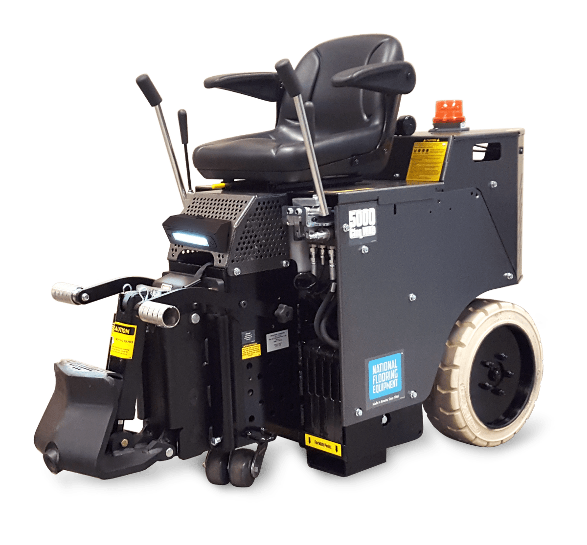 National Flooring Equipment 5000DL Compact Ride-on Floor Scraper Machine for Efficient Flooring Work